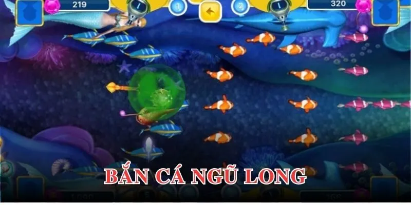 Bắn cá ngũ long mở ra thế giới đại dương cực hiện đại, chân thực 